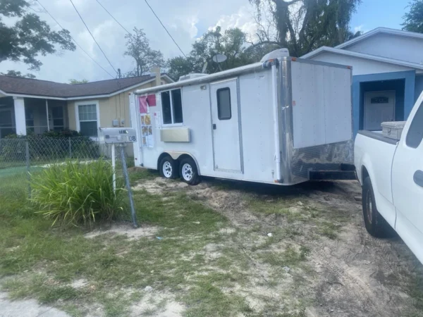 food truck trailer used