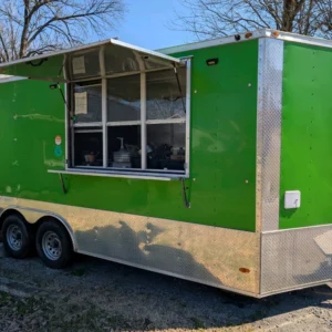 food truck fully loaded and self sustainable kitchen