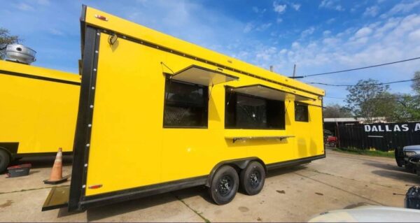 Beautiful 8x18ft Black food trailer with  equipment - Image 6
