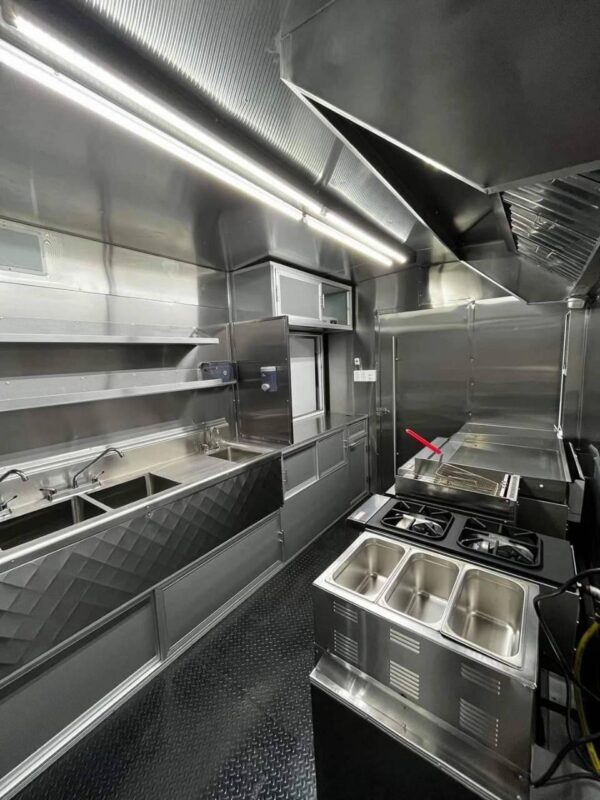 Food Trailer For Sale - 8x12 Food trailer - Image 4