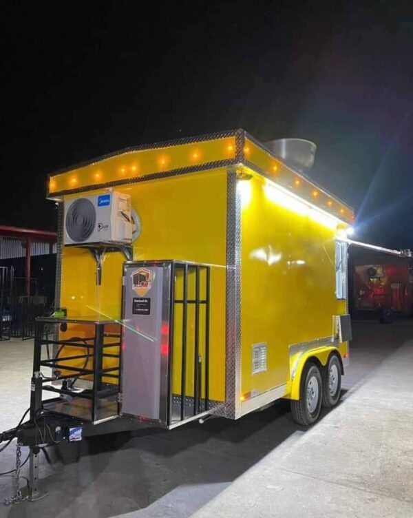 Food Trailer For Sale - 8x12 Food trailer